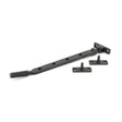 From The Anvil - Matt Black 10" Brompton Stay | Sku. 46186 | Trade Door Handles.