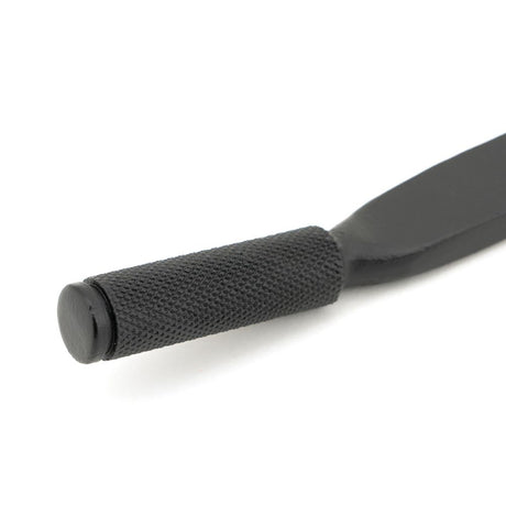 From The Anvil - Matt Black 12" Brompton Stay | Sku. 46187 | Trade Door Handles.