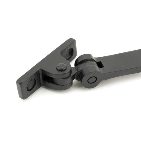 From The Anvil - Matt Black 12" Brompton Stay | Sku. 46187 | Trade Door Handles.