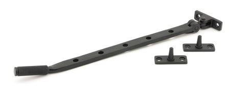 From The Anvil - Matt Black 12" Brompton Stay | Sku. 46187 | Trade Door Handles.