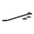 From The Anvil - Matt Black 12" Brompton Stay | Sku. 46187 | Trade Door Handles.