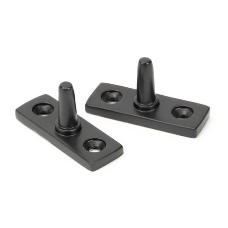 From The Anvil - Aged Bronze 10" Brompton Stay | Sku. 46192 | Trade Door Handles.