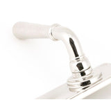 From The Anvil - Polished Nickel Hammered Newbury Lever Latch Set | Sku. 46218 | Trade Door Handles.