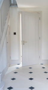 From The Anvil - Polished Nickel Hammered Newbury Lever Bathroom Set | Sku. 46219 | Trade Door Handles.