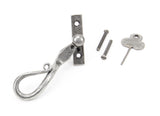From The Anvil - Pewter 16mm Shepherd's Crook Espag - LH | Sku. 46232 | Trade Door Handles.