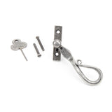 From The Anvil - Pewter 16mm Shepherd's Crook Espag - RH | Sku. 46233 | Trade Door Handles.