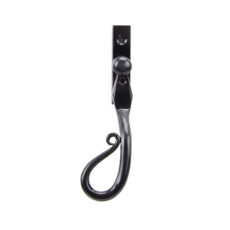 From The Anvil - Black 16mm Shepherd's Crook Espag - LH | Sku. 46234 | Trade Door Handles.
