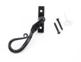 From The Anvil - Black 16mm Shepherd's Crook Espag - LH | Sku. 46234 | Trade Door Handles.