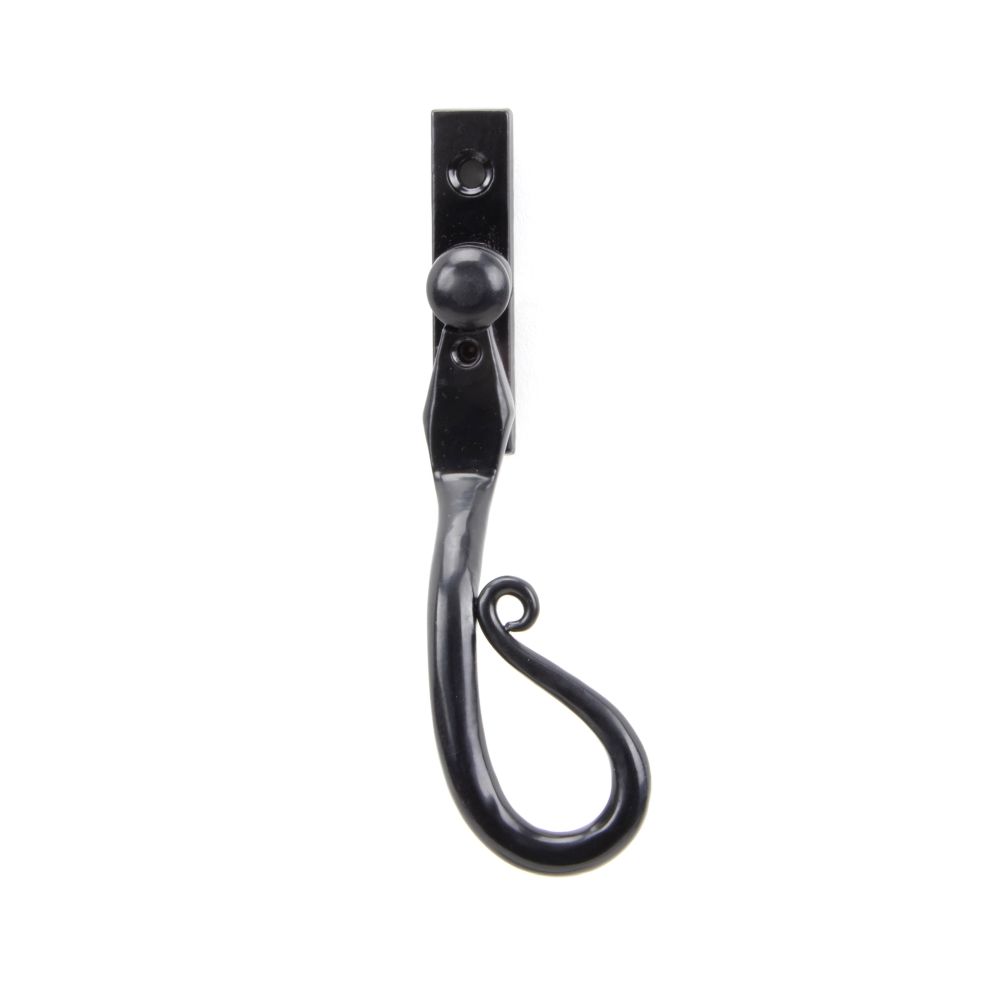 From The Anvil - Black 16mm Shepherd's Crook Espag - RH | Sku. 46235 | Trade Door Handles.