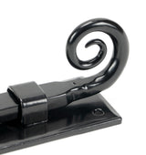 From The Anvil - Black 4" Monkeytail Universal Bolt | Sku. 46236 | Trade Door Handles.