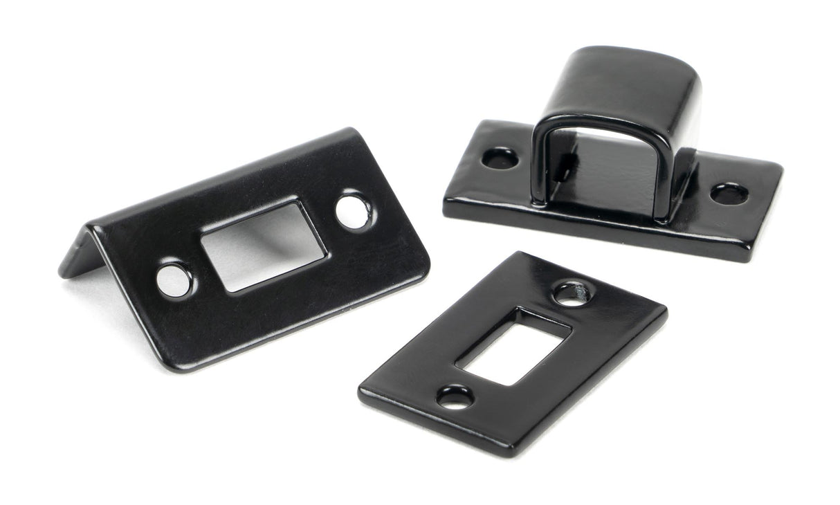 From The Anvil - Black 4" Monkeytail Universal Bolt | Sku. 46236 | Trade Door Handles.