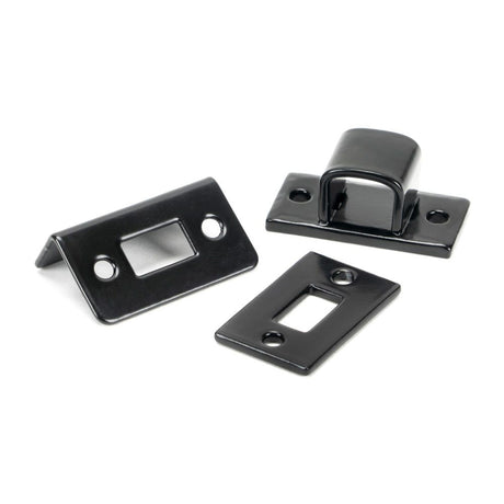 From The Anvil - Black 4" Monkeytail Universal Bolt | Sku. 46236 | Trade Door Handles.