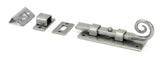From The Anvil - Pewter 4" Monkeytail Universal Bolt | Sku. 46238 | Trade Door Handles.