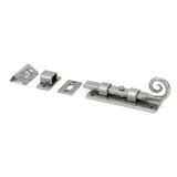 From The Anvil - Pewter 4" Monkeytail Universal Bolt | Sku. 46238 | Trade Door Handles.