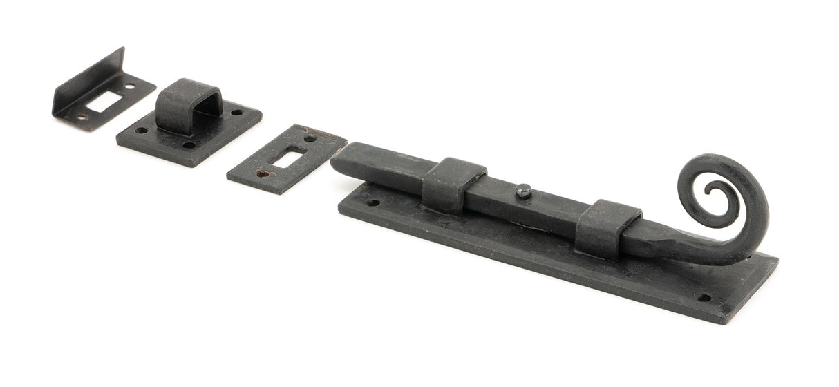 From The Anvil - External Beeswax 6" Monkeytail Universal Bolt | Sku. 46241 | Trade Door Handles.