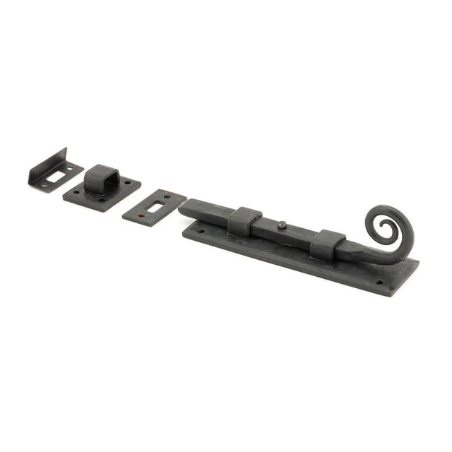 From The Anvil - External Beeswax 6" Monkeytail Universal Bolt | Sku. 46241 | Trade Door Handles.