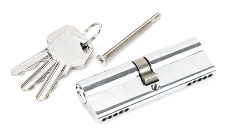 From The Anvil - Polished Chrome 45/45 5pin Euro Cylinder | Sku. 46243 | Trade Door Handles.
