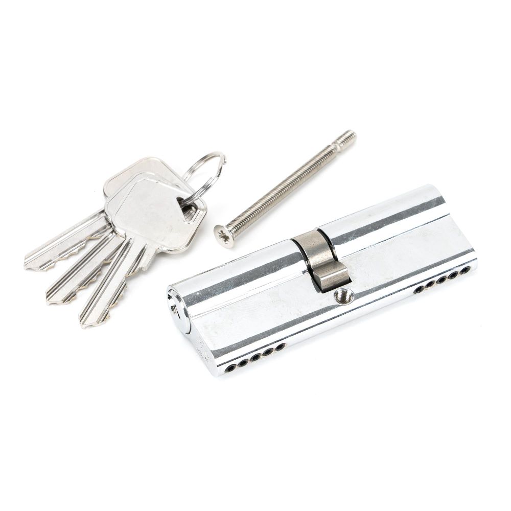From The Anvil - Polished Chrome 45/45 5pin Euro Cylinder | Sku. 46243 | Trade Door Handles.