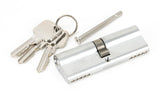From The Anvil - Satin Chrome 45/45 5pin Euro Cylinder | Sku. 46244 | Trade Door Handles.