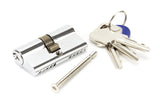From The Anvil - Polished Chrome 30/30 5pin Euro Cylinder KA | Sku. 46246 | Trade Door Handles.