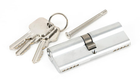 From The Anvil - Satin Chrome 45/45 5pin Euro Cylinder KA | Sku. 46259 | Trade Door Handles.