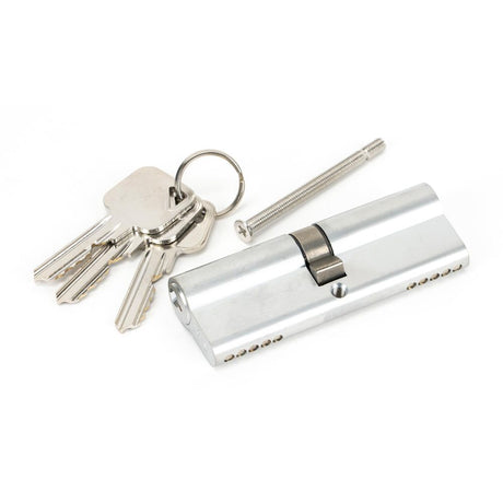 From The Anvil - Satin Chrome 45/45 5pin Euro Cylinder KA | Sku. 46259 | Trade Door Handles.