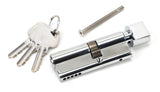 From The Anvil - Polished Chrome 35T/45 5pin Euro Cylinder/Thumbturn | Sku. 46261 | Trade Door Handles.