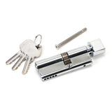 From The Anvil - Polished Chrome 35T/45 5pin Euro Cylinder/Thumbturn | Sku. 46261 | Trade Door Handles.