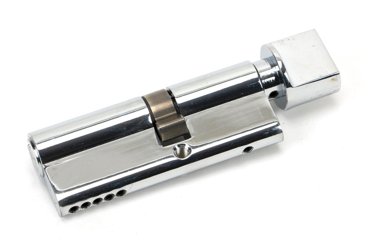 From The Anvil - Polished Chrome 35T/45 5pin Euro Cylinder/Thumbturn | Sku. 46261 | Trade Door Handles.