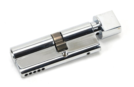 From The Anvil - Polished Chrome 35T/45 5pin Euro Cylinder/Thumbturn | Sku. 46261 | Trade Door Handles.