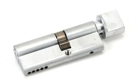 From The Anvil - Satin Chrome 35T/45 5pin Euro Cylinder/Thumbturn | Sku. 46262 | Trade Door Handles.