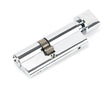 From The Anvil - Polished Chrome 35/45T 5pin Euro Cylinder/Thumbturn | Sku. 46264 | Trade Door Handles.