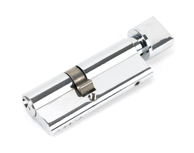 From The Anvil - Polished Chrome 35/45T 5pin Euro Cylinder/Thumbturn | Sku. 46264 | Trade Door Handles.