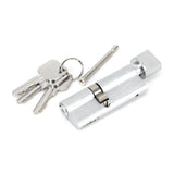 From The Anvil - Satin Chrome 35/45T 5pin Euro Cylinder/Thumbturn | Sku. 46265 | Trade Door Handles.