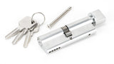 From The Anvil - Polished Chrome 45/45 5pin Euro Cylinder/Thumbturn | Sku. 46267 | Trade Door Handles.