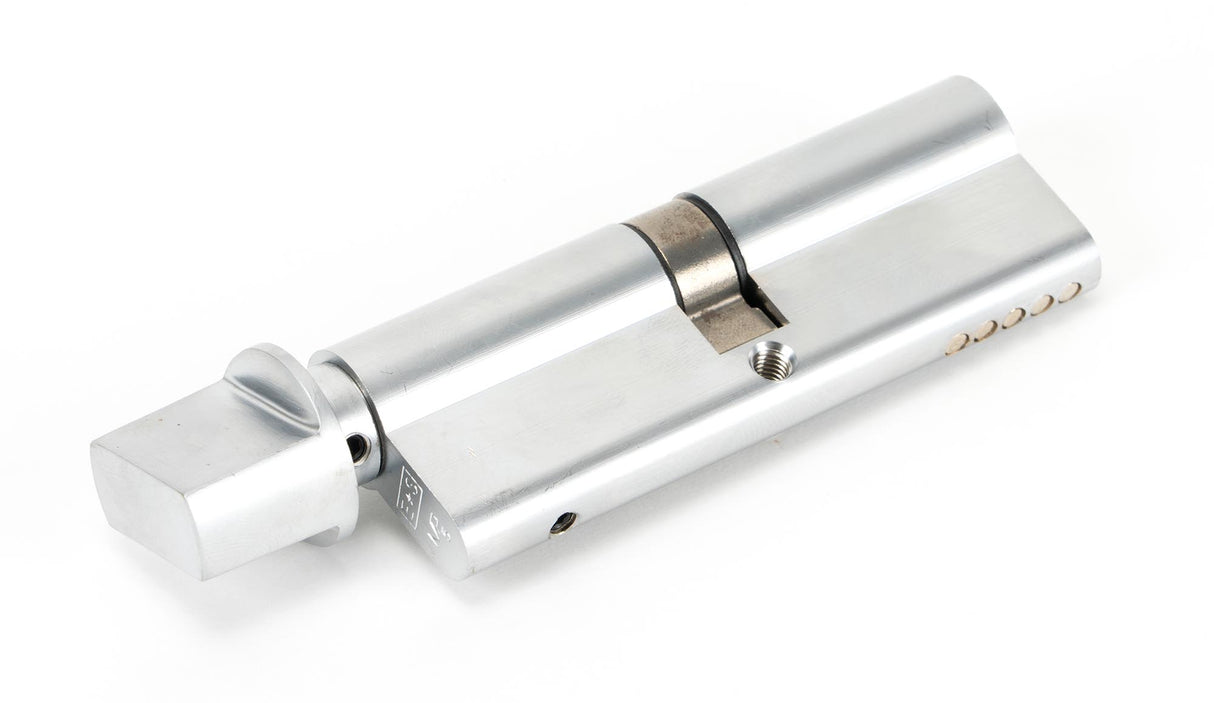 From The Anvil - Satin Chrome 45/45 5pin Euro Cylinder/Thumbturn | Sku. 46268 | Trade Door Handles.