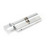 From The Anvil - Satin Chrome 45/45 5pin Euro Cylinder/Thumbturn | Sku. 46268 | Trade Door Handles.