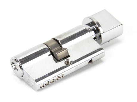 From The Anvil - Polished Chrome 30/30 5pin Euro Cylinder/Thumbturn KA | Sku. 46270 | Trade Door Handles.