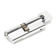 From The Anvil - Polished Chrome 40/40 5pin Euro Cylinder/Thumbturn KA | Sku. 46276 | Trade Door Handles.
