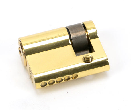 From The Anvil - Lacquered Brass 30/10 5pin Single Cylinder | Sku. 46278 | Trade Door Handles.