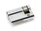 From The Anvil - Polished Chrome 35/10 5pin Single Cylinder | Sku. 46282 | Trade Door Handles.