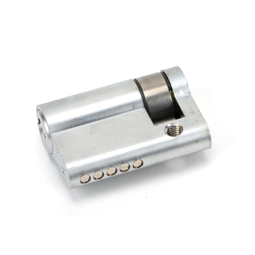 From The Anvil - Satin Chrome 35/10 5pin Single Cylinder | Sku. 46283 | Trade Door Handles.