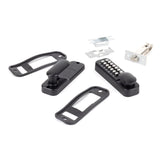 From The Anvil - Black Digital Keypad Lock + 60mm Backset Latch Bolt | Sku. 46287 | Trade Door Handles.