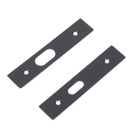 From The Anvil - Black Sliding/Pocket Door Locking Kit | Sku. 46288 | Trade Door Handles.