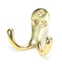 From The Anvil - Polished Brass Celtic Double Robe Hook | Sku. 46301 | Trade Door Handles.