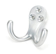 From The Anvil - Satin Chrome Celtic Double Robe Hook | Sku. 46302 | Trade Door Handles.