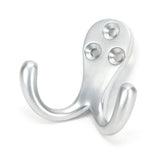 From The Anvil - Satin Chrome Celtic Double Robe Hook | Sku. 46302 | Trade Door Handles.
