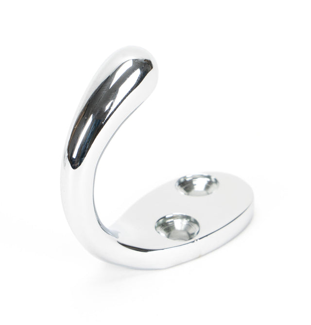 From The Anvil - Polished Chrome Celtic Single Robe Hook | Sku. 46305 | Trade Door Handles.