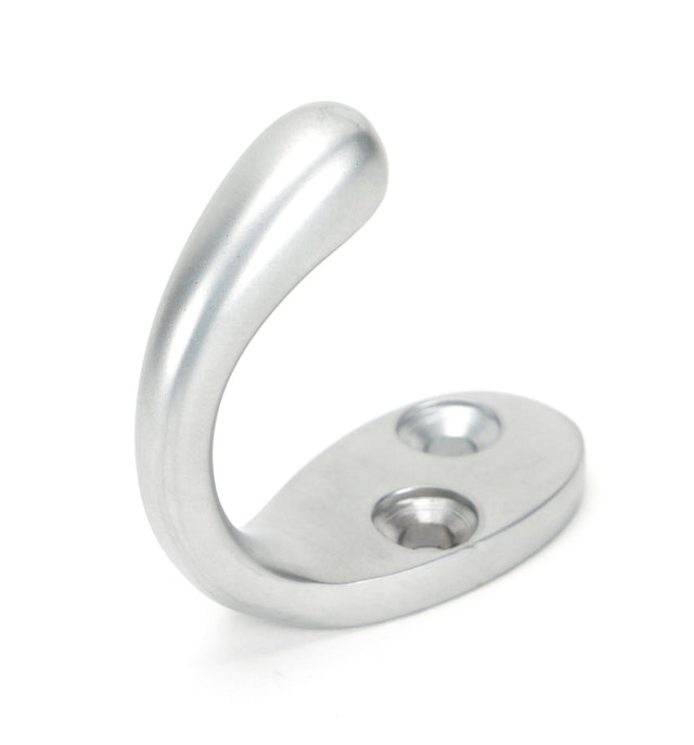 From The Anvil - Satin Chrome Celtic Single Robe Hook | Sku. 46309 | Trade Door Handles.