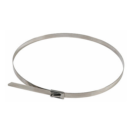 This is an image of Timco - Cable Ties - Stainless Steel 4.6 x 350mm - (100 PCS Bag) 46350CTSS